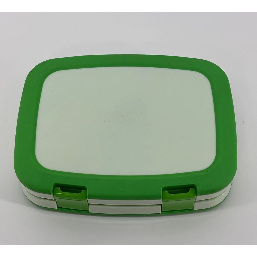 Bentgo Kids Lunch Box 5-Compartment Leak-Proof Green White